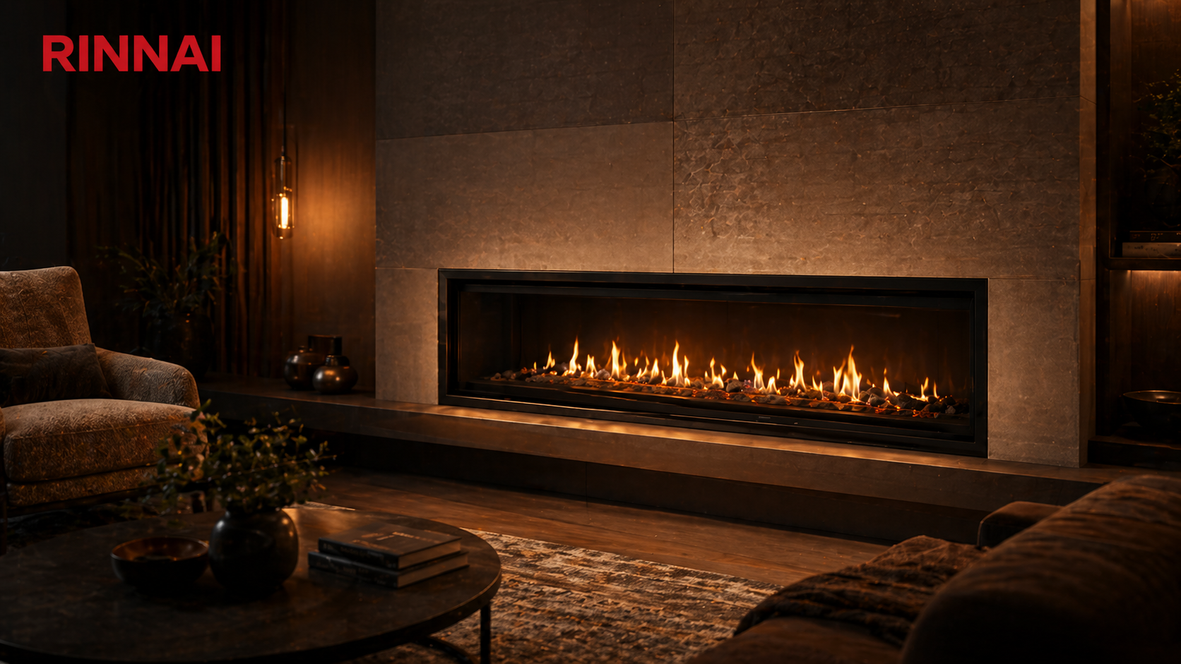Real Flame Gas Heating