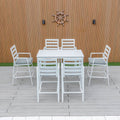 Bondi 7 Piece Bar (140/73) - White image 0