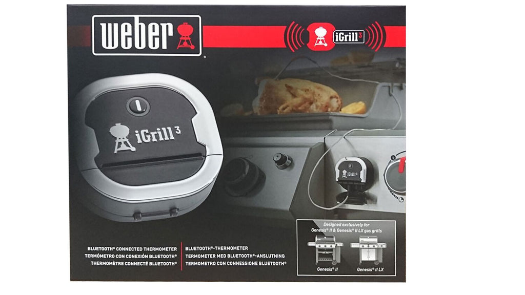Weber iGrill 3 Bluetooth Thermometer - Suit Weber Genesis II and Spirit II Series image 1