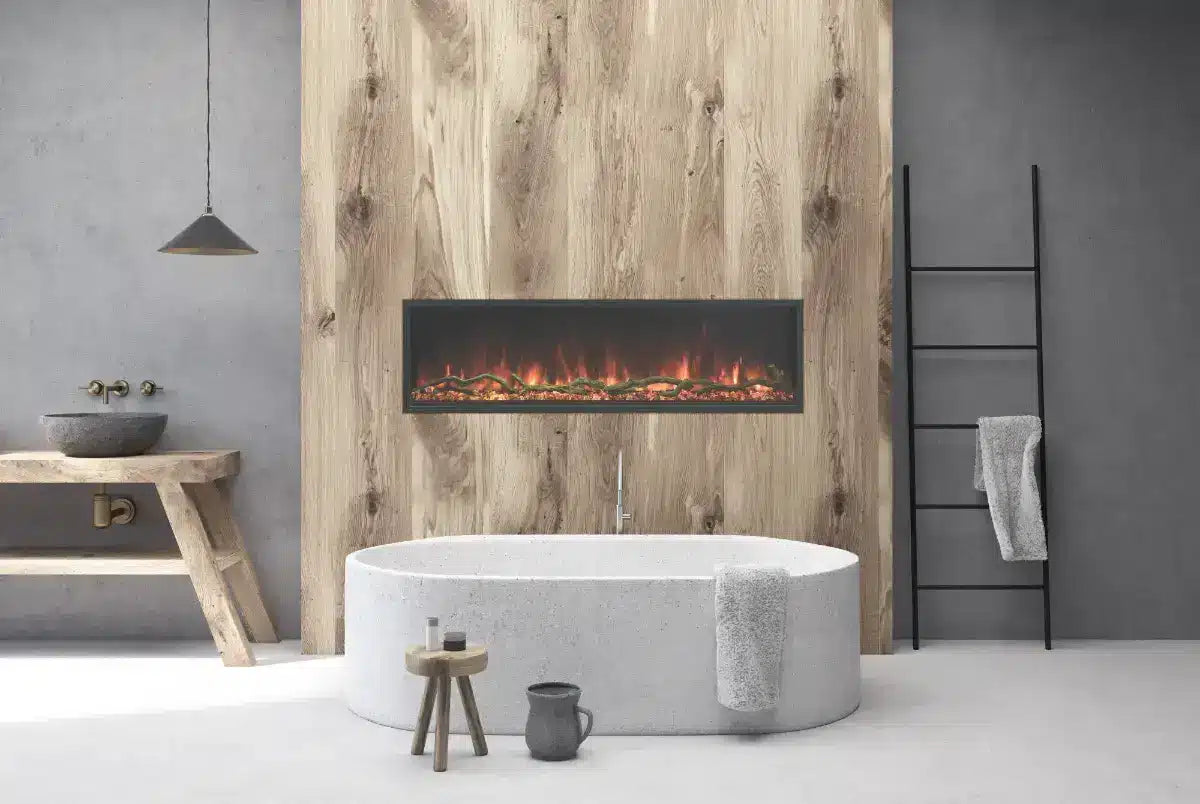 Modern Flame Landscape Pro Slim Built In image 0
