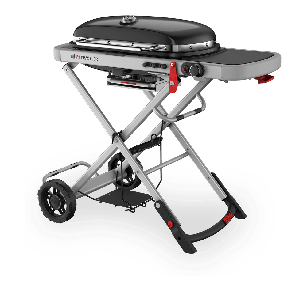 Weber Traveler Portable Gas Barbecue (LPG) - BLACK image 1