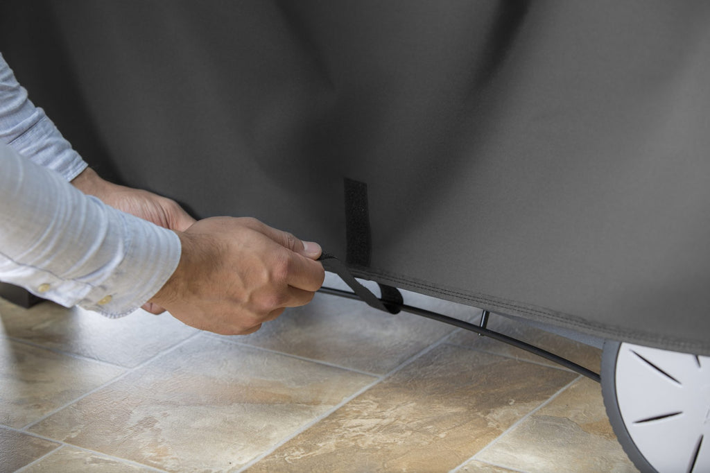 Weber Family Q Sides Down Premium Cover Full Length image 2
