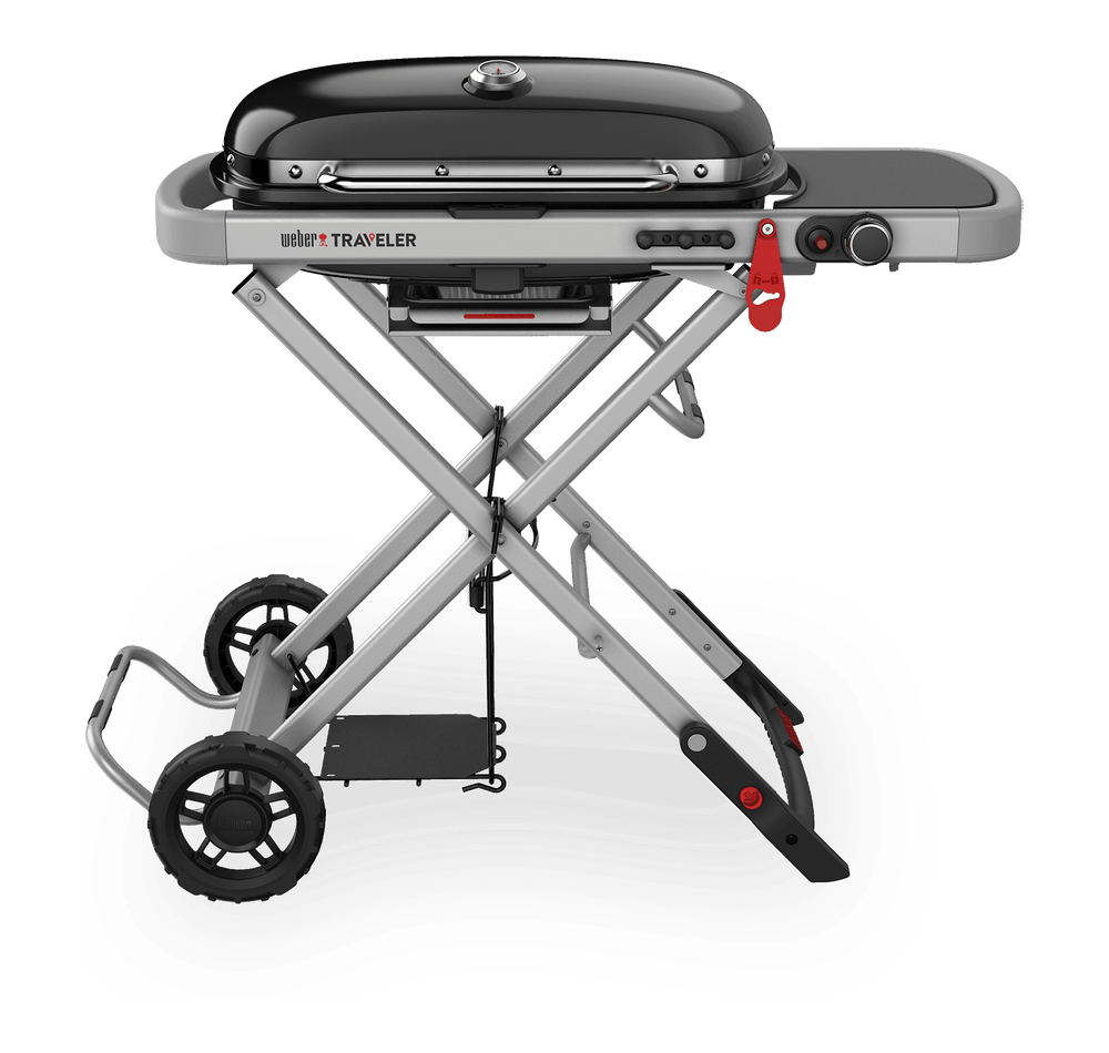 Weber Traveler Portable Gas Barbecue (LPG) - BLACK image 0