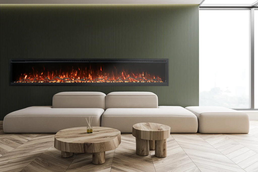 Modern Flame Spectrum 50 inch Slimline With Log Set image 3