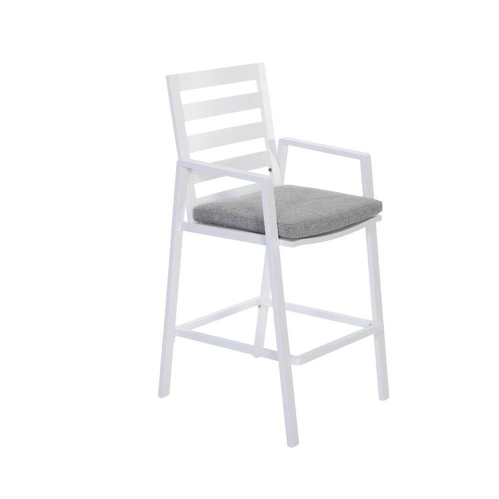 Bondi Gas Bar Fire Pit 7 Piece - White image 4