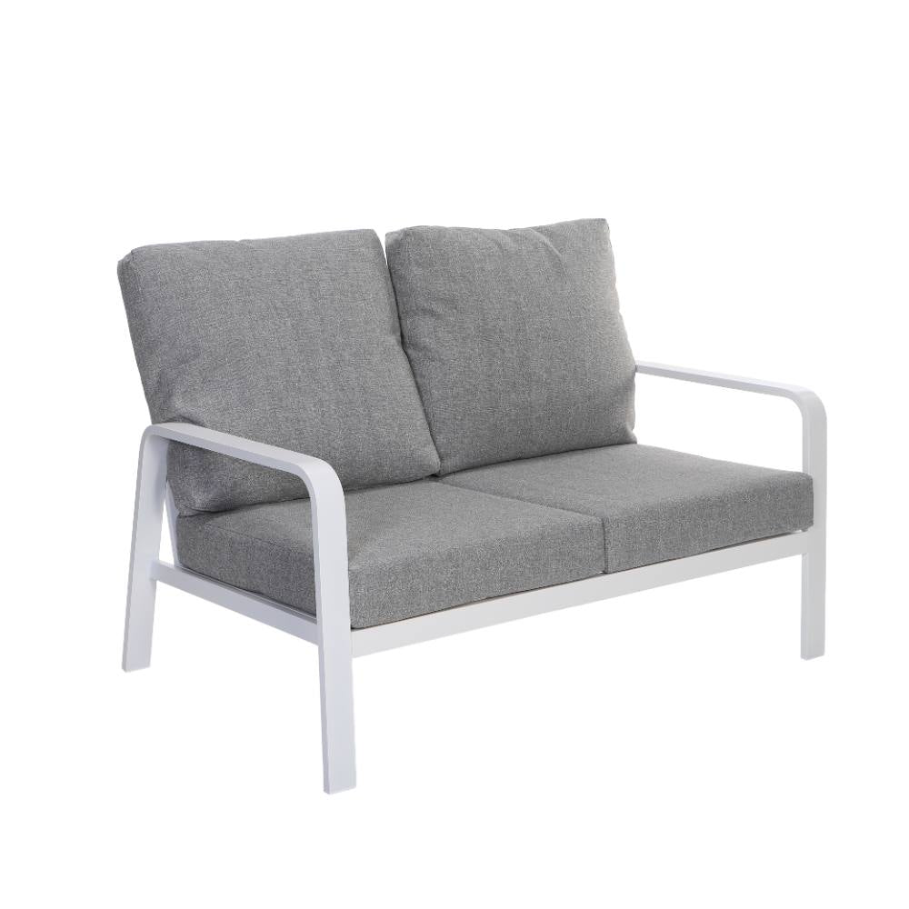 Bondi 5 Piece Lounge - White image 10