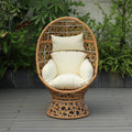Noosa Swivel Egg Chair - White image 0