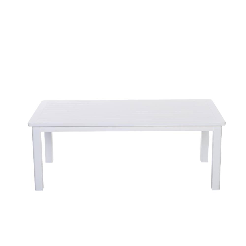 Bondi 4 Piece Triple Lounge - White image 10