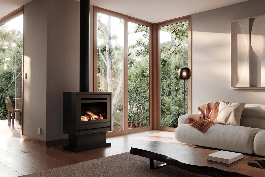 Rinnai SS850 Gas Fire - Freestanding image 1