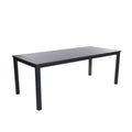 Bondi Dining Table 210cm by 93cm - Gunmetal image 0