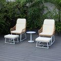 Noosa 5-Piece Chat Setting - White image 0