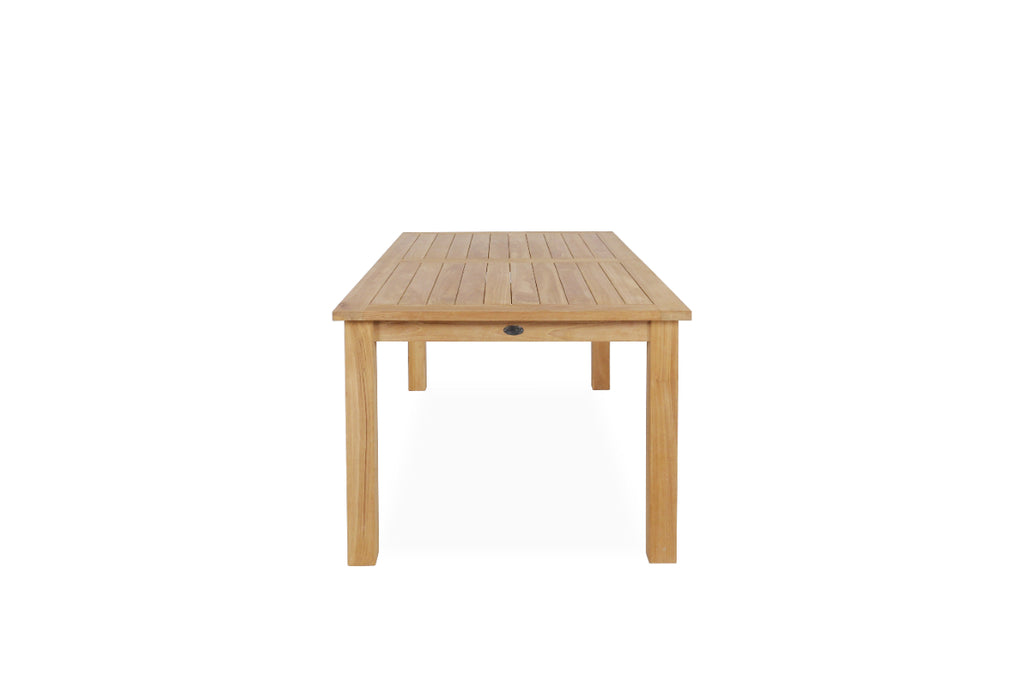 Montego 220/100 Teak Timber Dining Table image 1