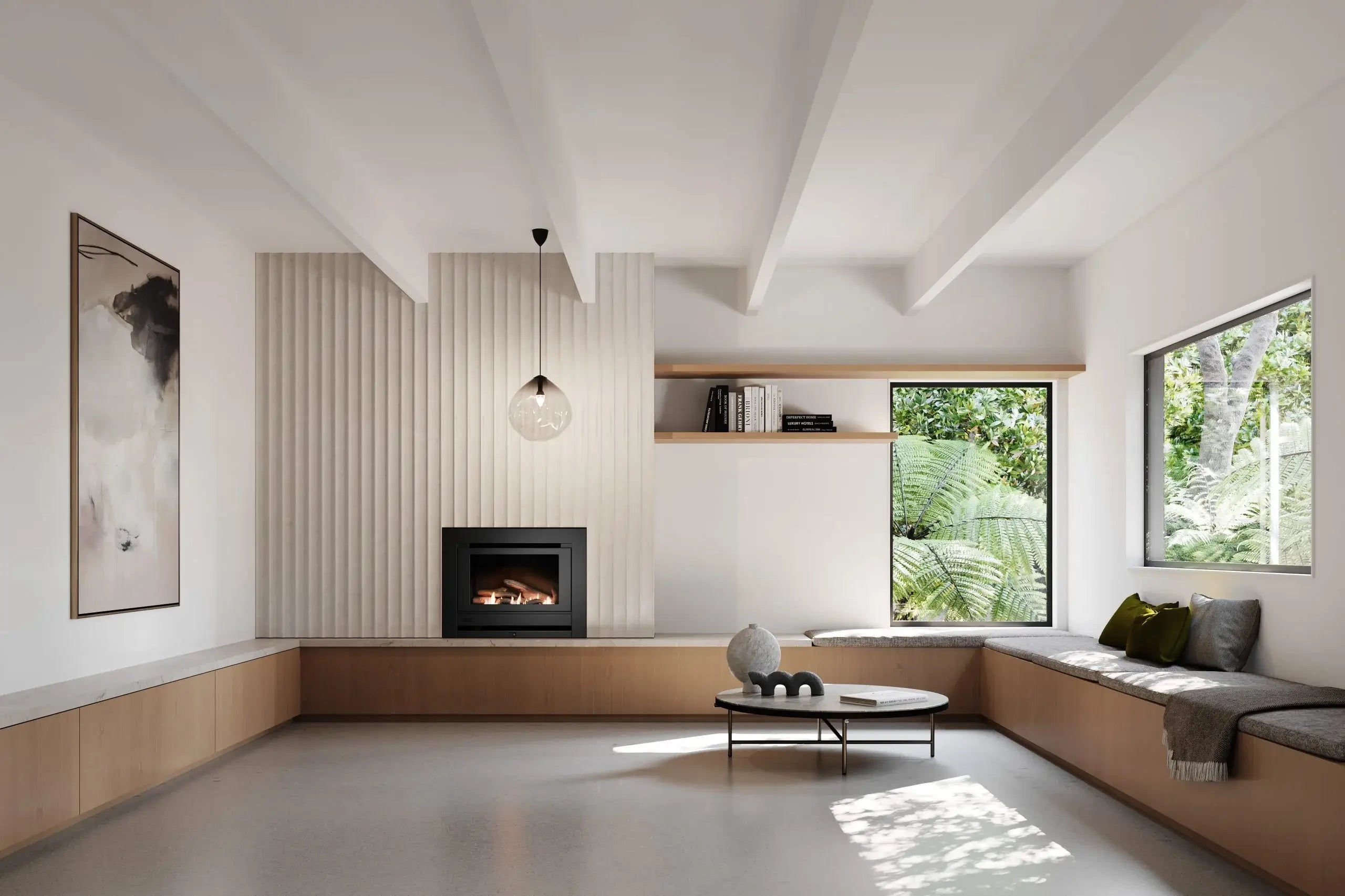 Rinna SS850 Gas Fire - Inbuilt image 1