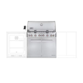 Weber Summit S660 NG Built In Stainless Steel image 0