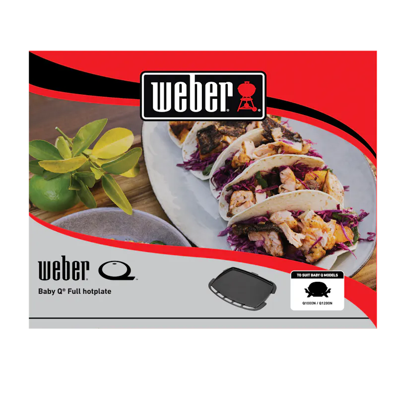 Weber – Baby Q® Full Hotplate – 1000N Series image 2
