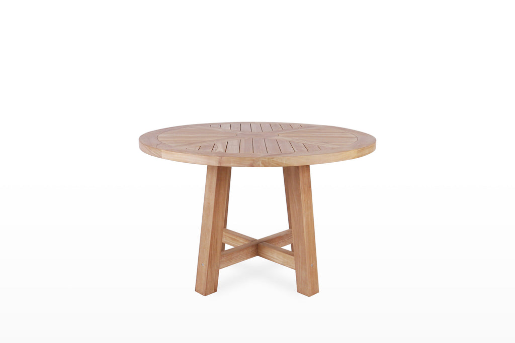 Hawaii 120cm Round Teak Dining Table image 3