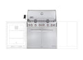 Weber Summit S-660 Built-In Gas BBQ - Stainless Steel (LPG) image 0