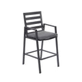 Bondi Bar Chair - Gunmetal image 0