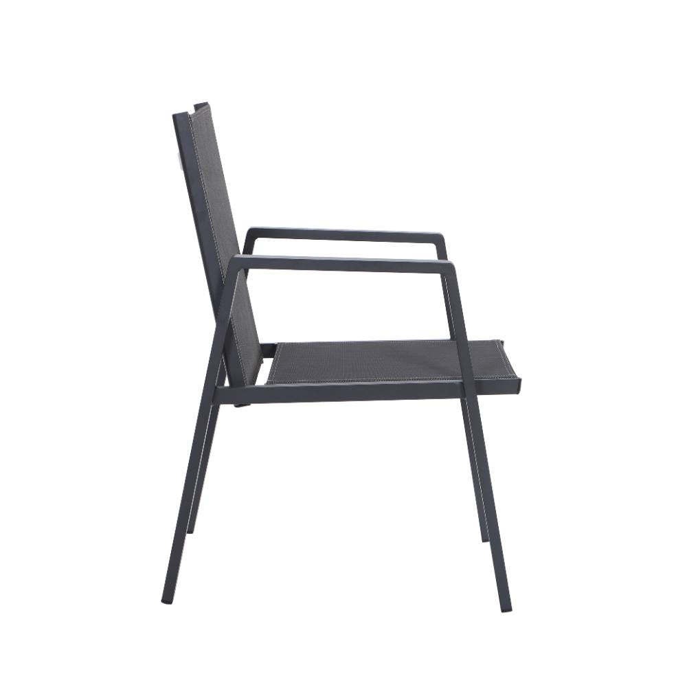 Bondi Sling Dining Chair - Gunmetal image 4