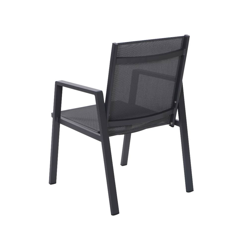 Bondi Sling Dining Chair - Gunmetal image 3