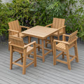 Terrigal 5-Piece Bar Setting - Polywood image 0