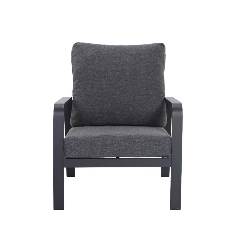Bondi Single Lounge - Gunmetal image 0