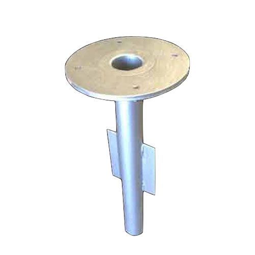 Asta In-ground Base - Galvanised Steel image 0