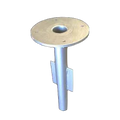 Asta In-ground Base - Galvanised Steel image 0