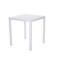Bondi Bar Table 93cm Square - White image 0