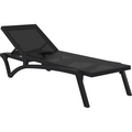Pacific Sunlounger - Black/Black image 0