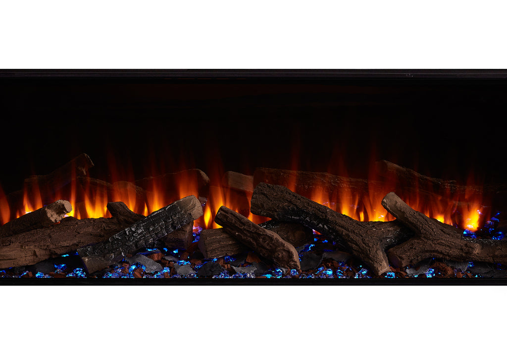 New Forest 1200 Electric Fire with Real Logs image 2