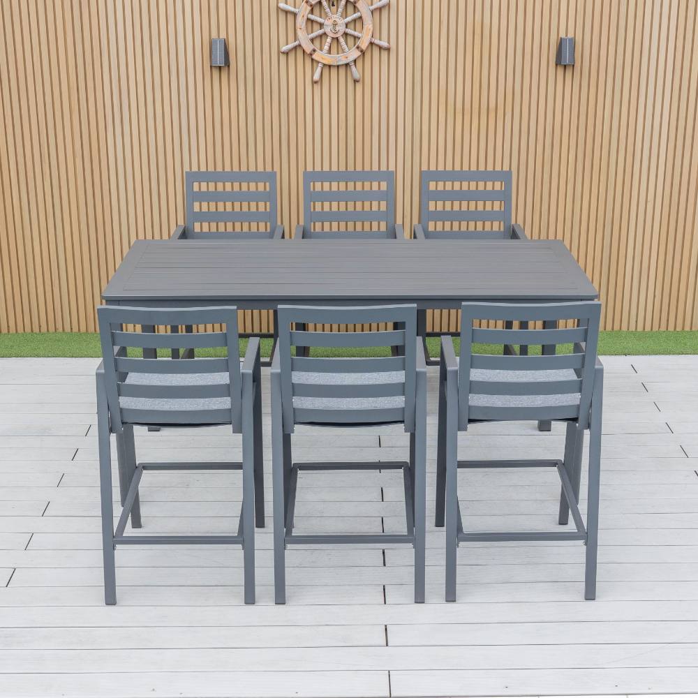Bondi 7 Piece Bar (210/93) - Gunmetal image 0