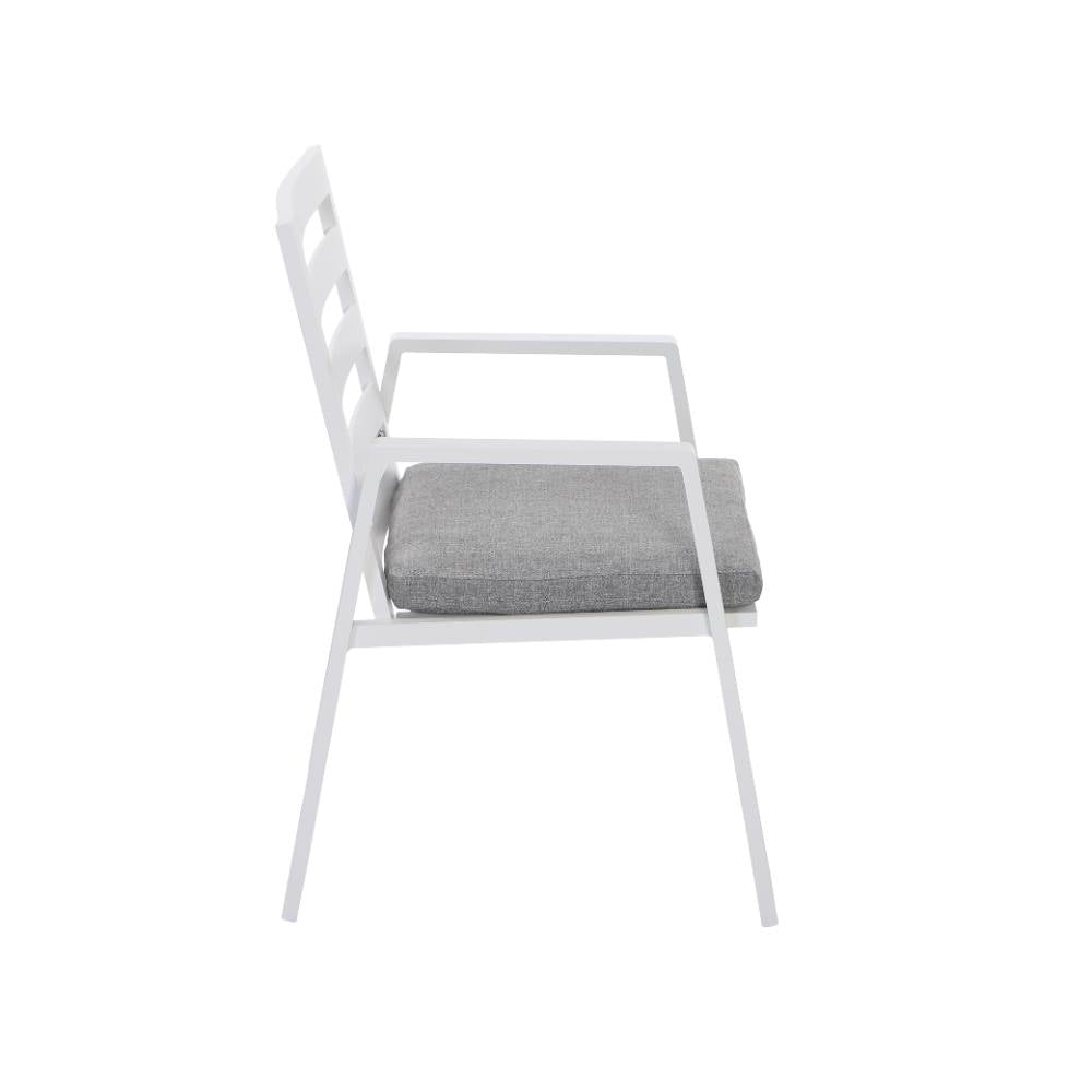 Bondi 7 Piece Dining (140/76) - White image 5