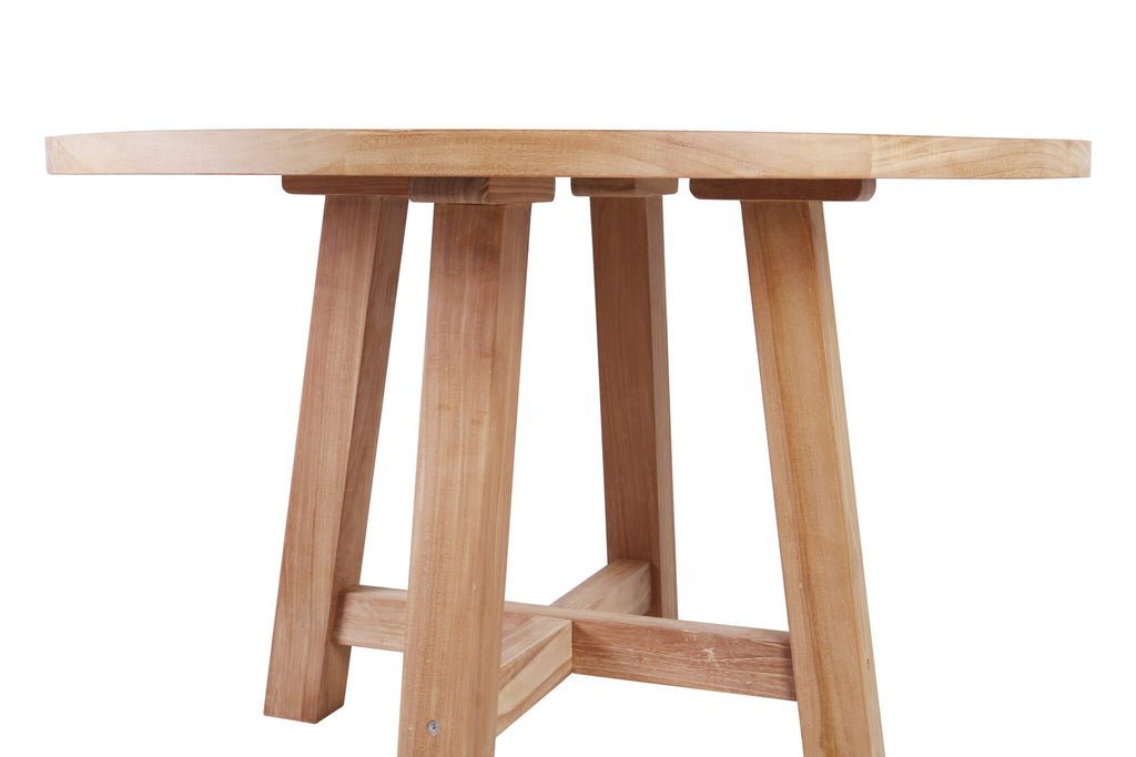 Hawaii 120cm Round Teak Dining Table image 1