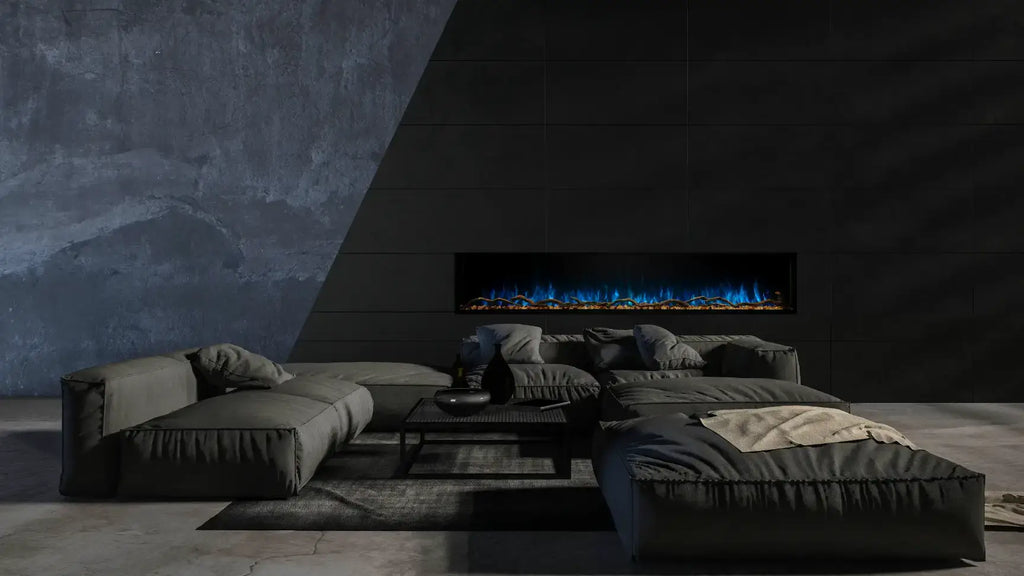 Modern Flame Landscape Pro Slim Built In image 4