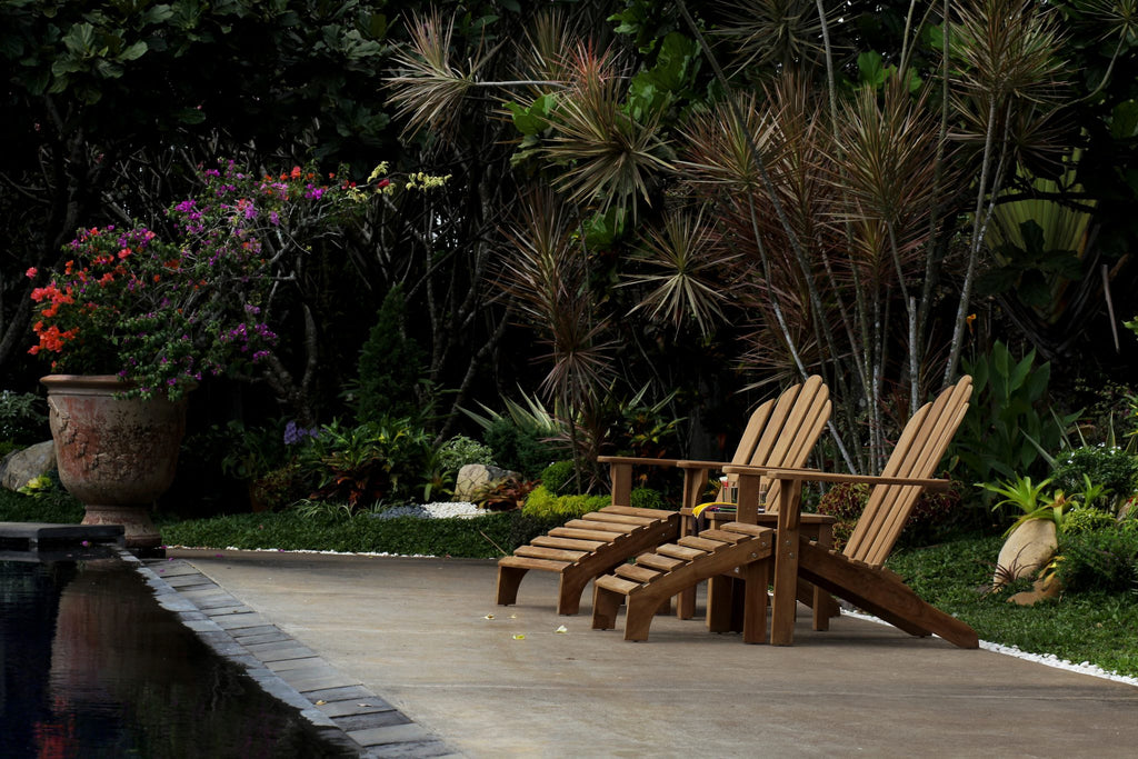 Adirondack Chair With Stool image 4