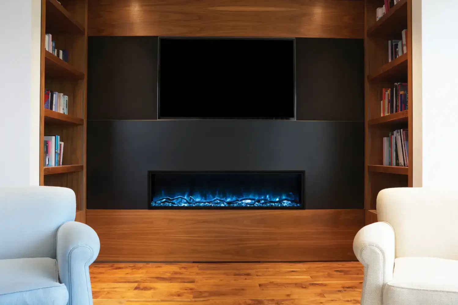 Modern Flame Landscape Pro Slim Built In image 3