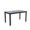 Bondi Dining Table 140cm x 76cm - Gunmetal image 0