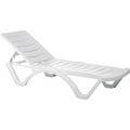 Aqua Sunlounger - White image 0