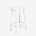 Matzo Aluminium Bar Stool - Matte White - Stool Only image 0