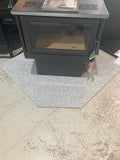 Granite Slab Hearth 1200x1200 Corner Speckled Grey image 0
